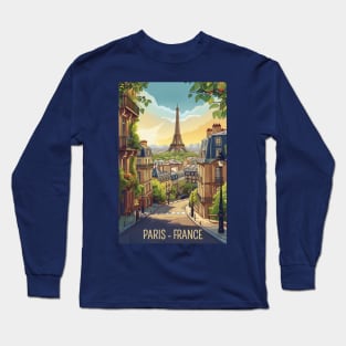 Paris France Long Sleeve T-Shirt